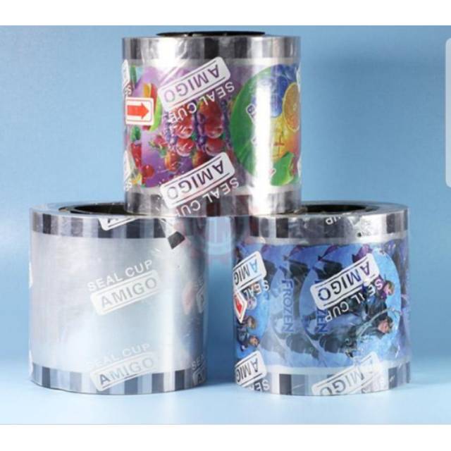Seal cup / cup sealer / sealer / plastik gelas / gelas plastik / seal cup buah / seal cup kartun
