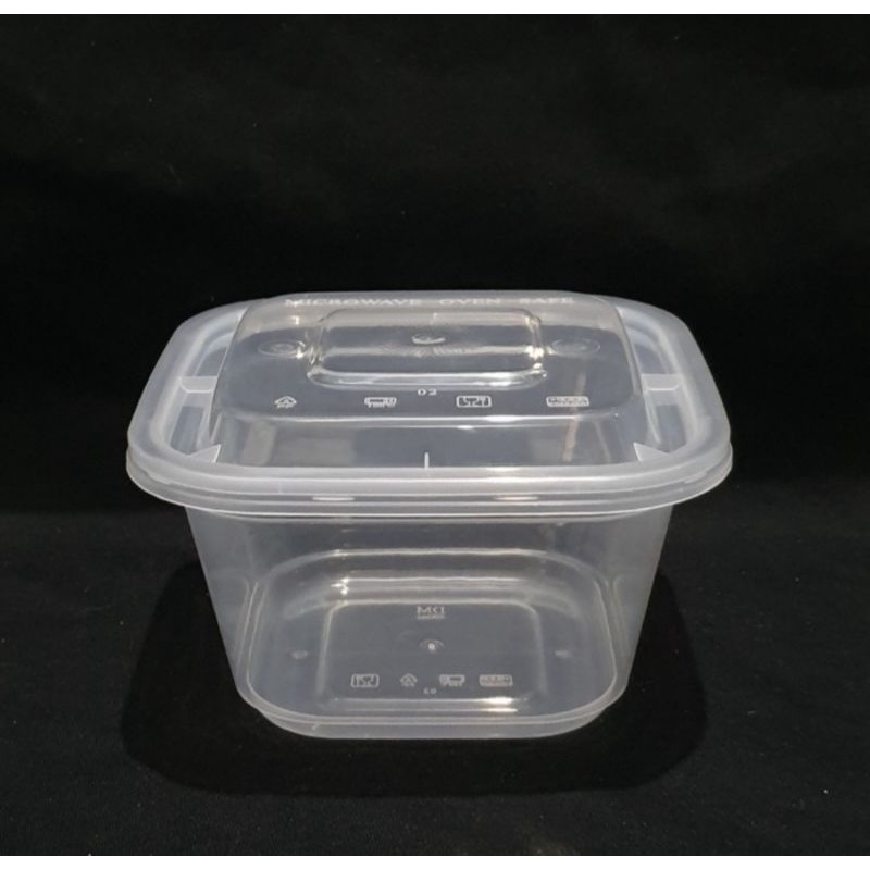 Thinwall 500ml Kotak Thinwall 500ml Square Thinwall 500ML Kotak Makan 500ml Take Away