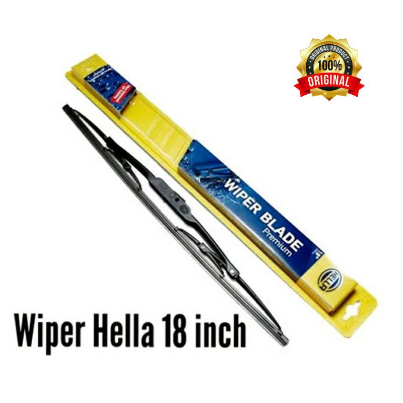 Wiper Depan Hella 18&quot; Premium