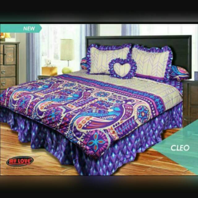 SEPRAI MY LOVE CLEO ( Tinggi seprai 30 cm)
