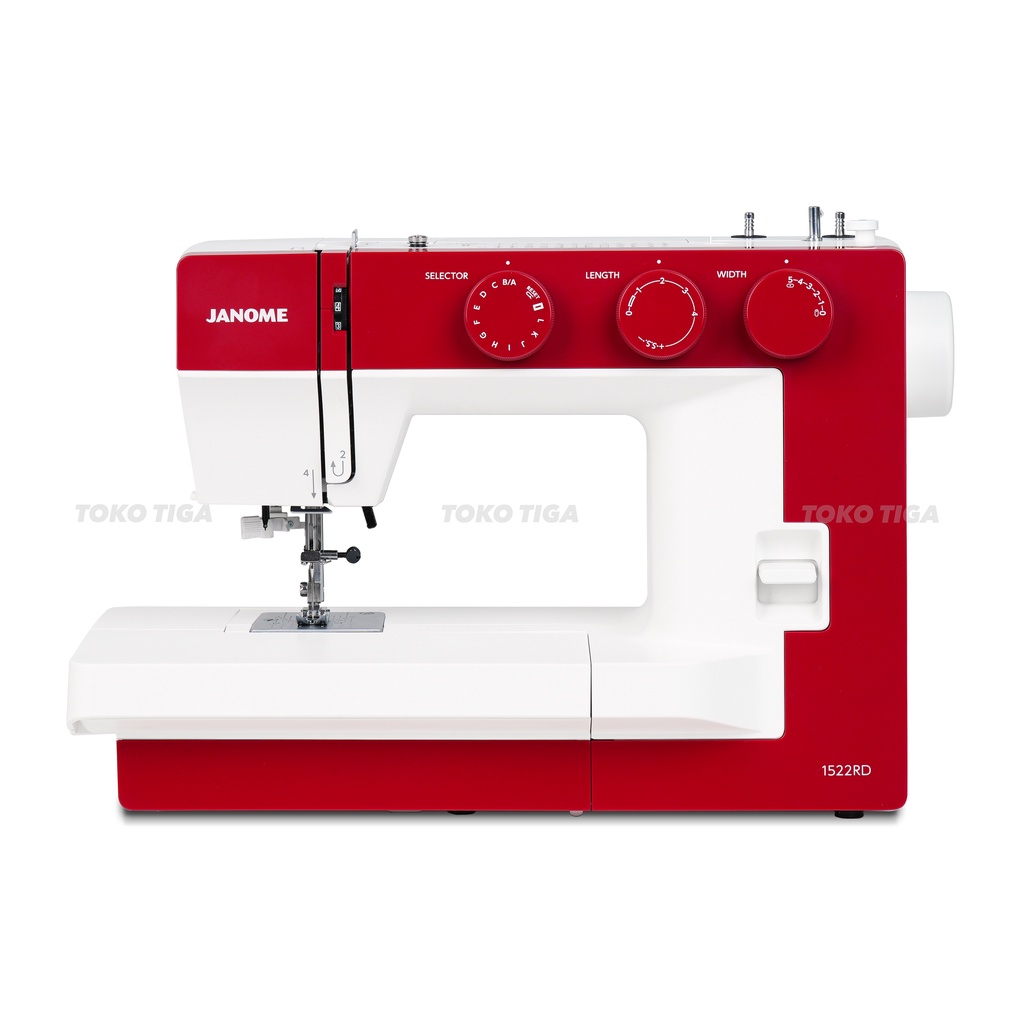 Mesin Jahit JANOME 1522RD / 1522DG / 1522 Portable Multifungsi