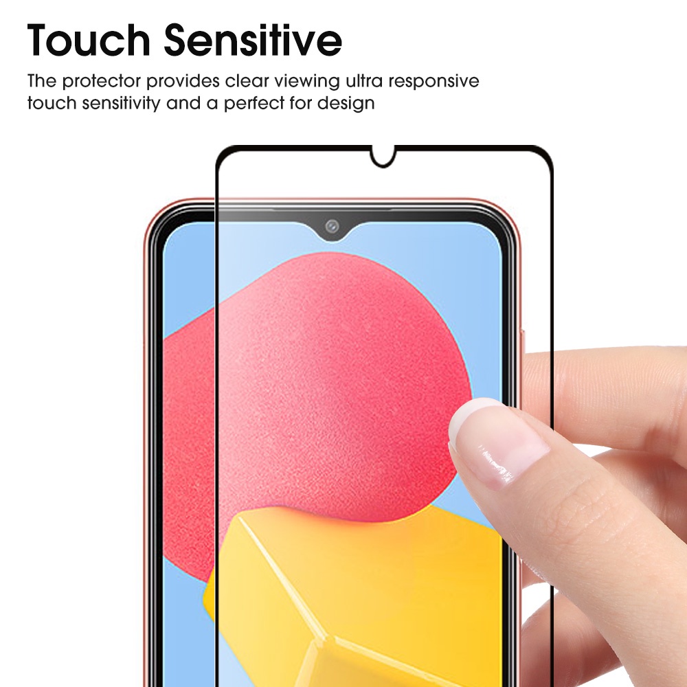 Pelindung Layar Tempered Glass HD 9H Anti Gores Untuk Samsung Galaxy M13