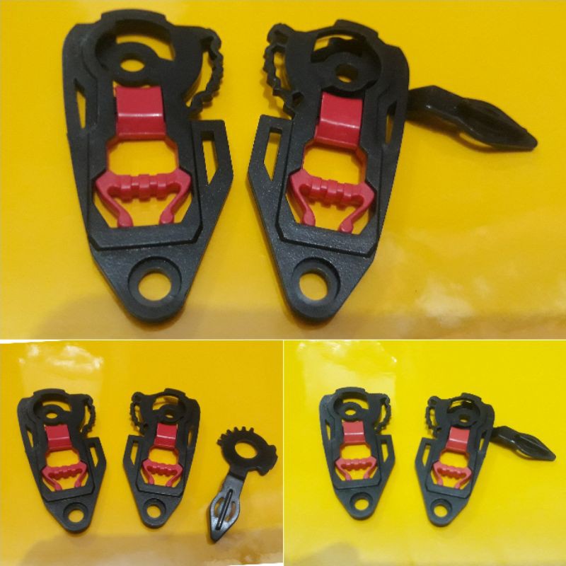 Rachet kaca helm gm race pro bracket kaca helm gm race pro