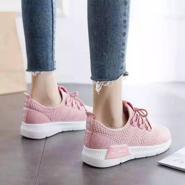 HS [COD] Sepatu Wanita Sneakers H5 Terlaris