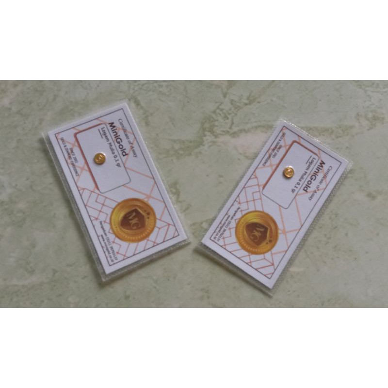 Mini Gold 0,1 gram