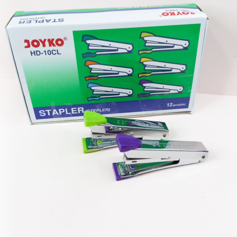 Stapler Joyko Isi 6Pcs Steples HD Warna Grosir