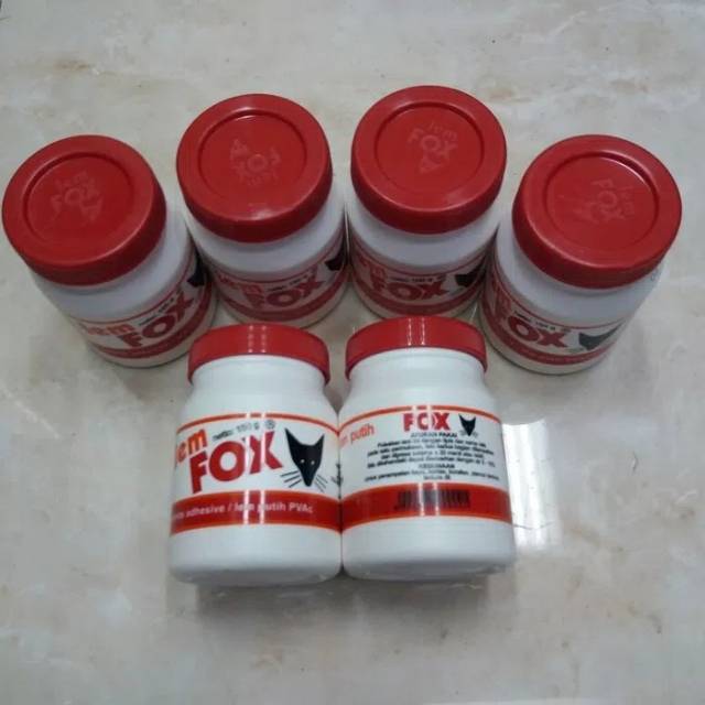 

Lem Fox Putih 150Gr / Lem Kayu Putih Fox / Lem Putih