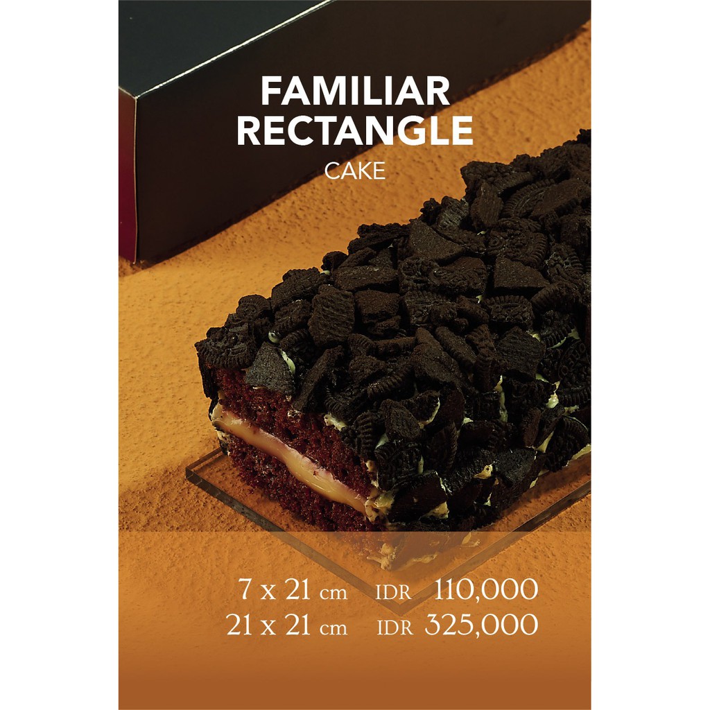 Familiar Rectangle cake