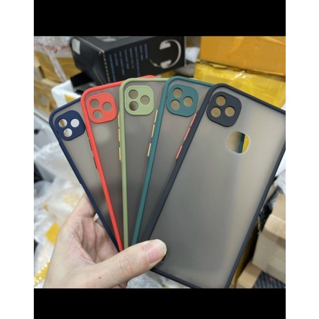 INFINIX SMART HD PREMIUM HYBRID DOVE CASE BLACK ANTI PECAH