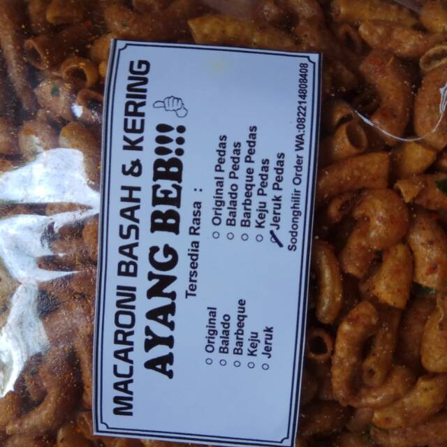 

Paket Makaroni Kering Ayang Beb