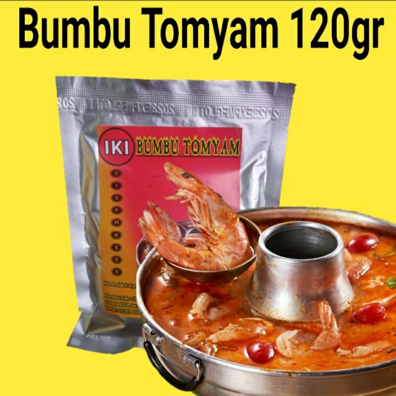

Bumbu tomyam / perencah tomyam 120gr