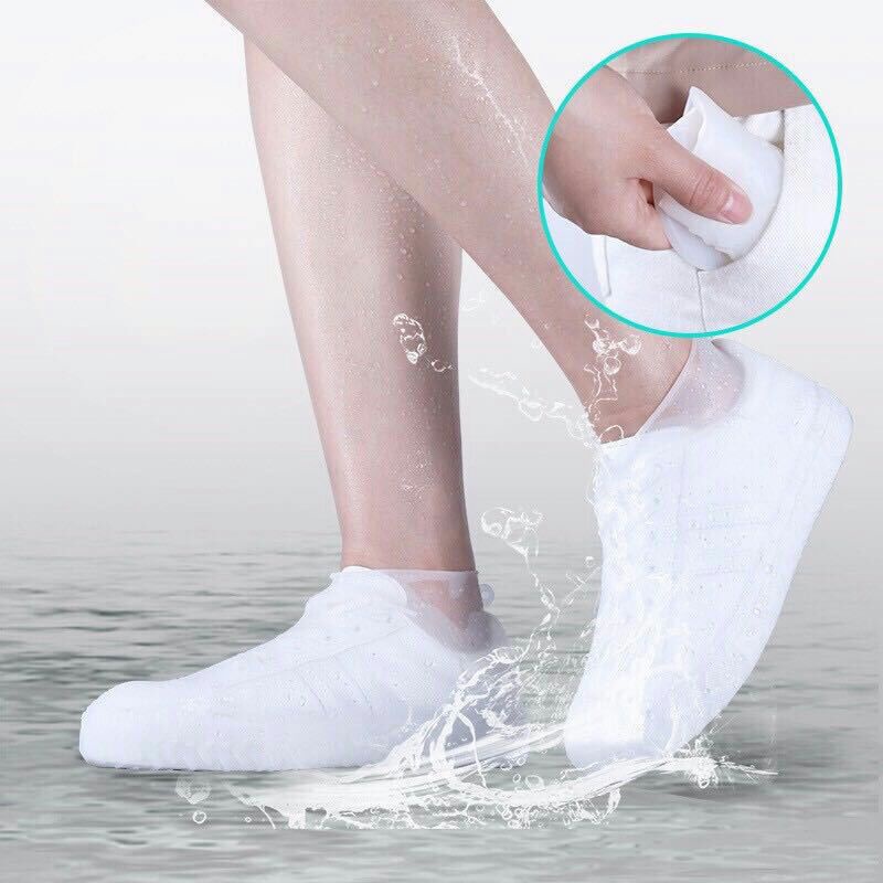 Cover sepatu anti air cover sepatu waterproof cover sepatu karet pelindung sepatu