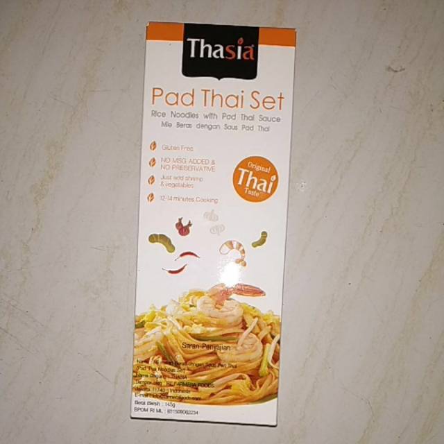 

Thasia pad thai set 145gr gluten free