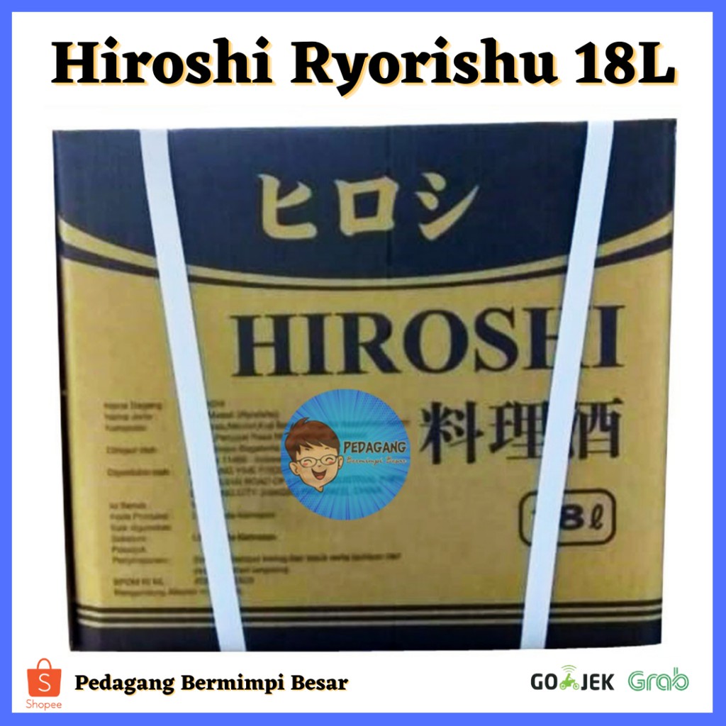 Hiroshi Ryorishu 18L | Arak Masak | Cooking Sake