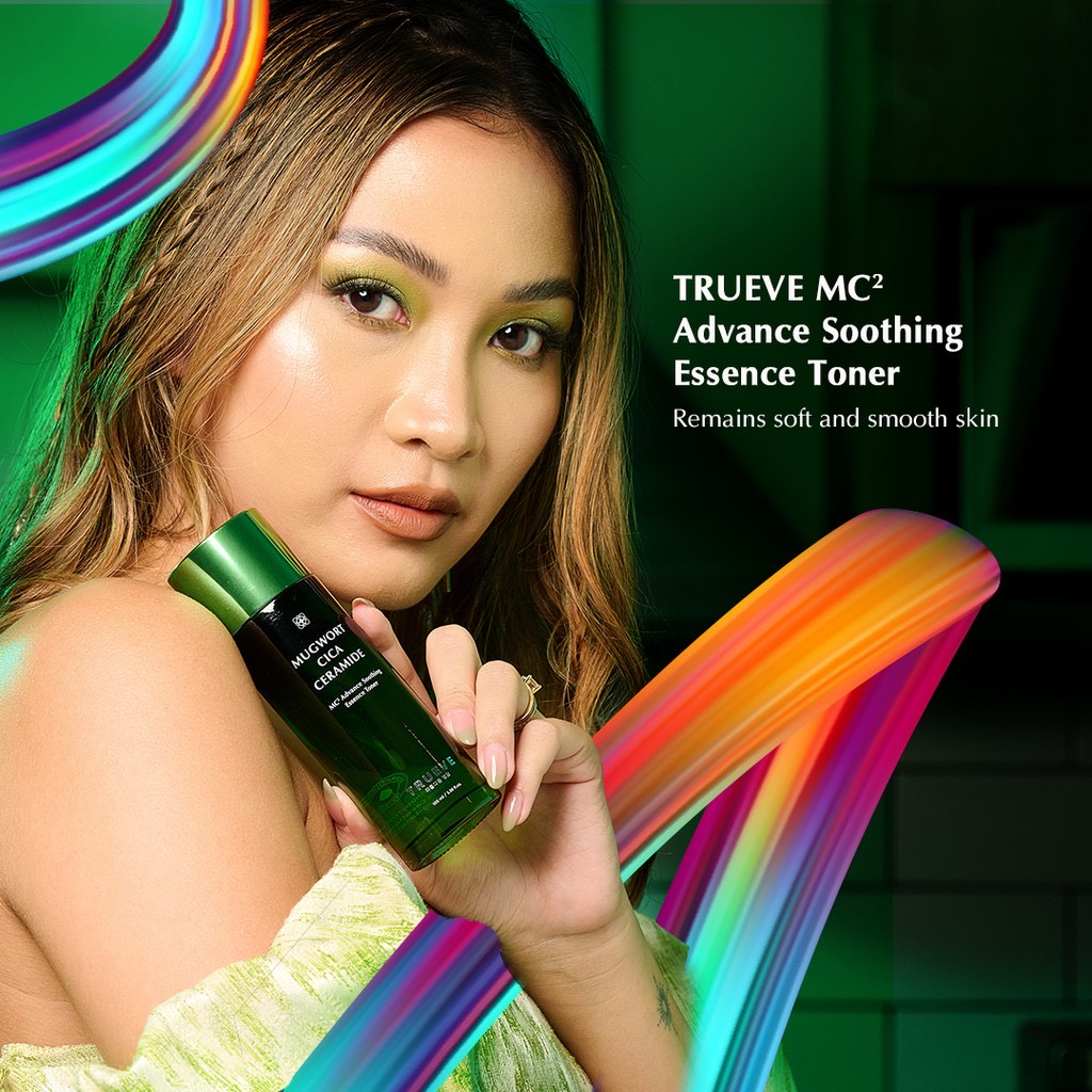 TRUEVE MC2 Advance Soothing Essence Toner Indonesia / Facial Cleanser Serum Cream Mask Sunscreen Eye