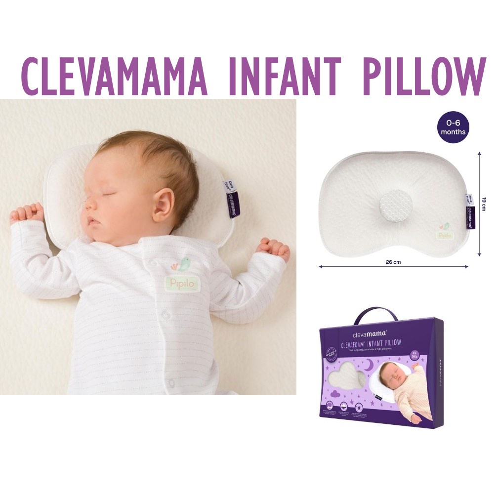 Clevamama Clevafoam Infant Pillow Bantal Peang - 123873