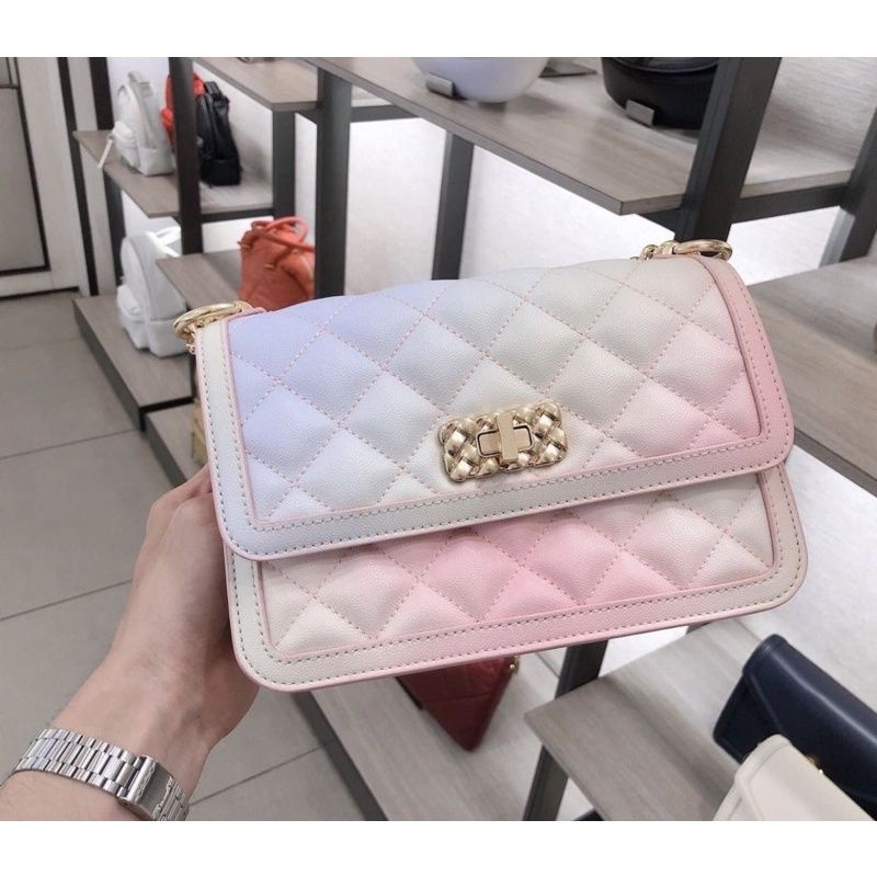 CK chain quilted micaela bag