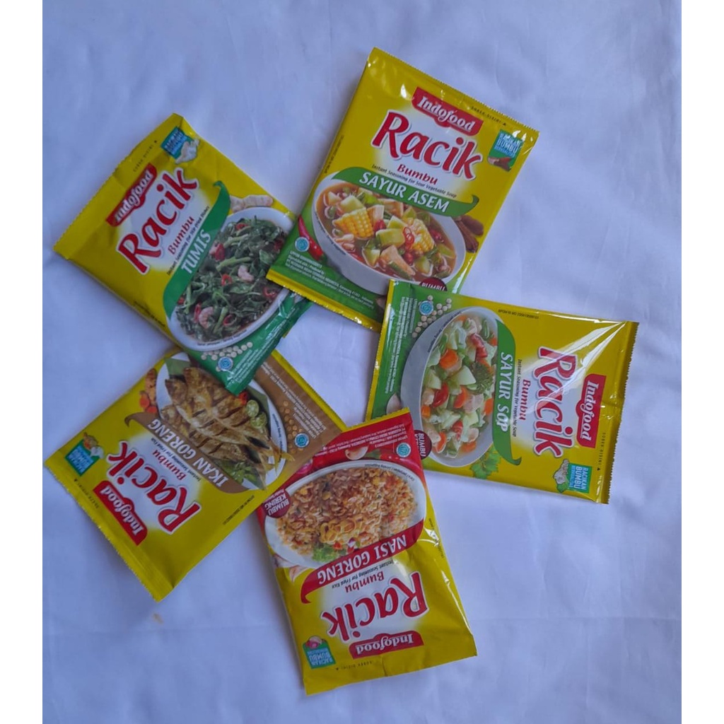

Bumbu RACIK Indofood Lengkap Semua Pilihan Varian Sachet