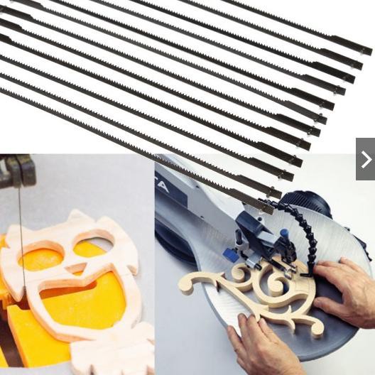 ✤ Mata Gergaji Scroll Saw ADA PIN1SET 4PCS P : 125mm 10, 15, 18, 24tpi (HARGA PER-PCS)♨