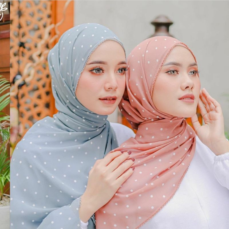 Pashmina Polka Picot Ori Liana Hijab