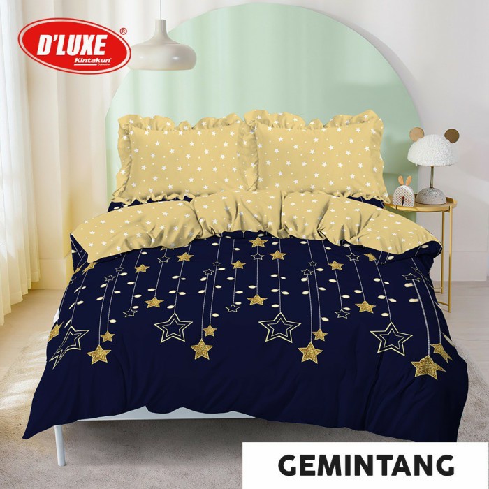 Sprei Kintakun Gemintang (120X200)(160X200)(180X200) Single Queen King - No Bedcover, 120 X 200