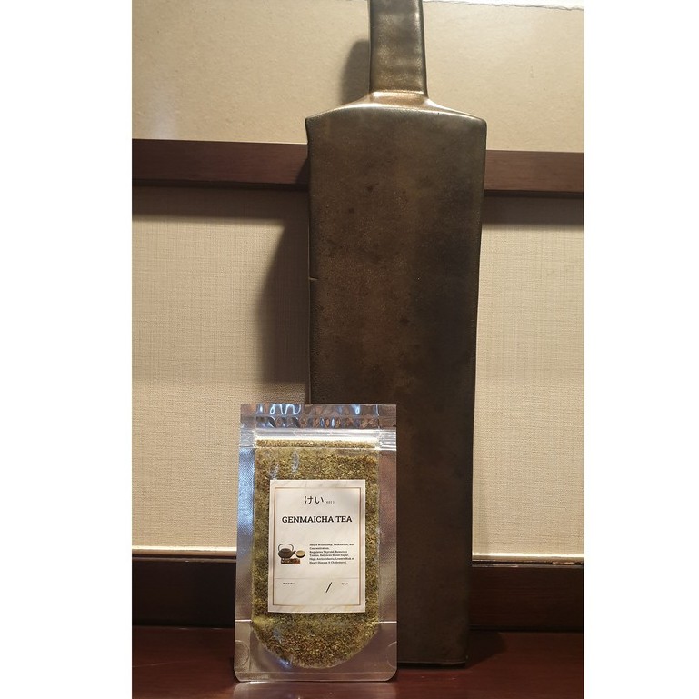 

Teh Genmaicha Premium / Japanese Roasted Rice Green Tea 20 Gram - KEI (けい)