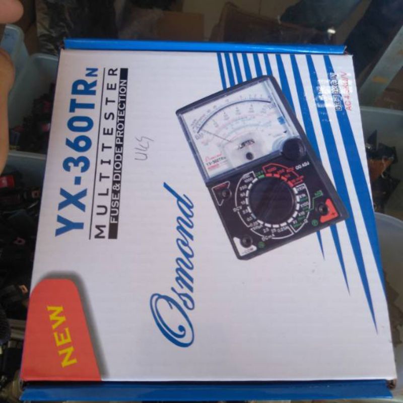 multimeter avometer analog osmond yx- 360 trn