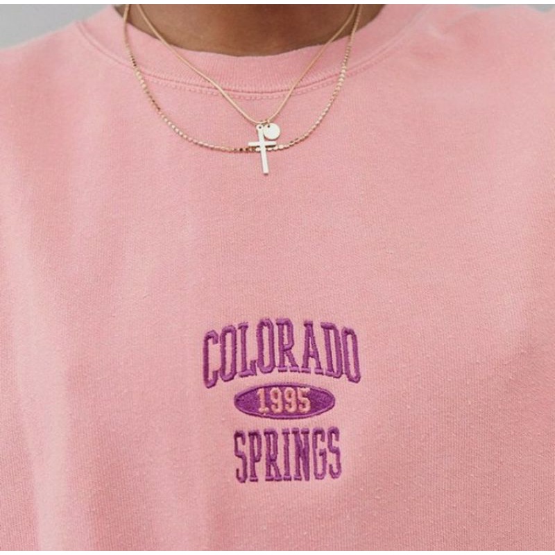SWEATER / HOODIE COLORADO SPRINGS SIZE M - XXXL (BORDIR) [PRIA & WANITA]