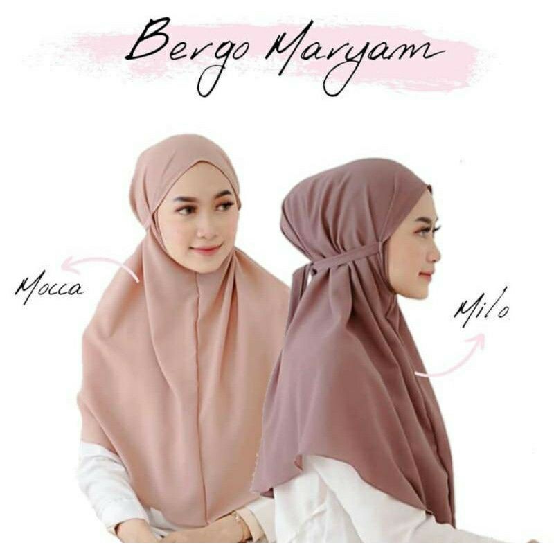 Bergo Jumbo Diamond Terlaris