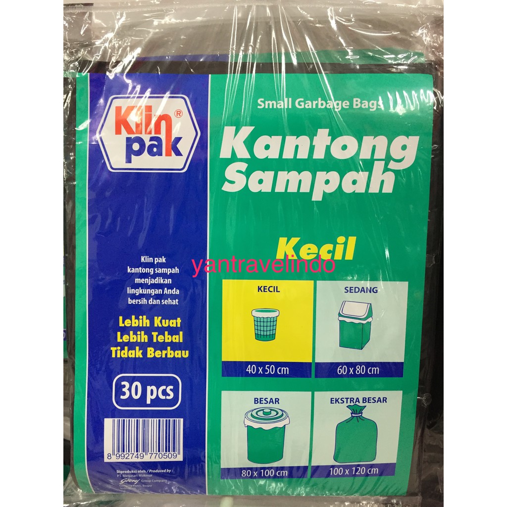 KANTONG SAMPAH KECIL PLASTIK HITAM SMALL TRASH PLASTIC