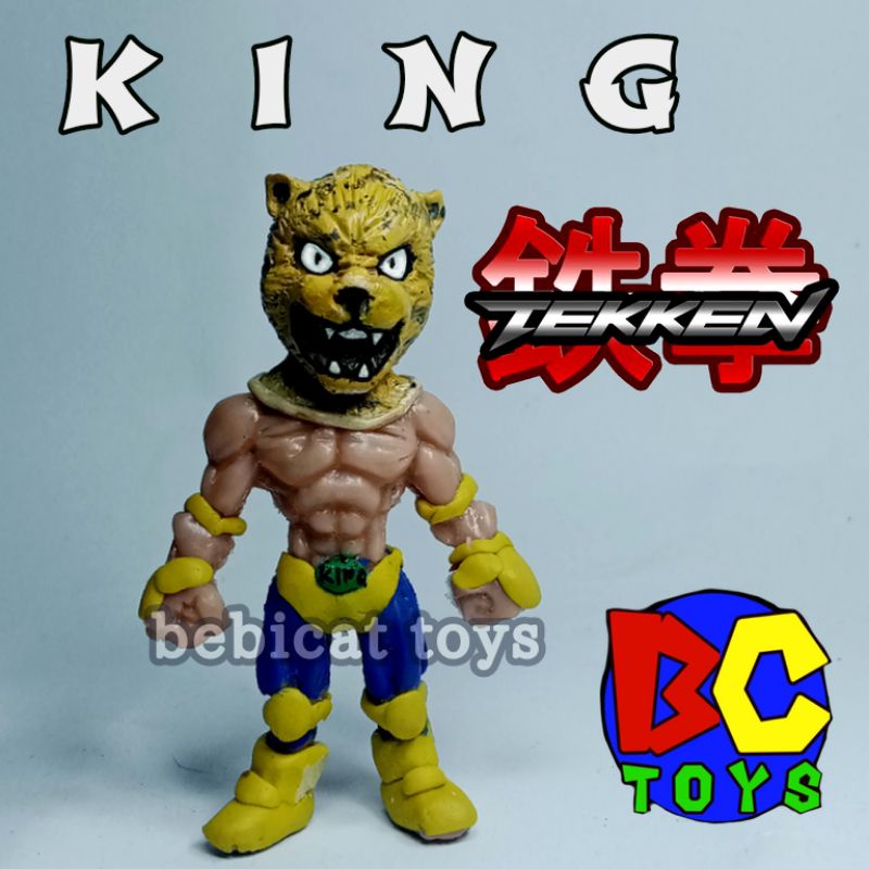 mainan mini figure KING TEKKEN