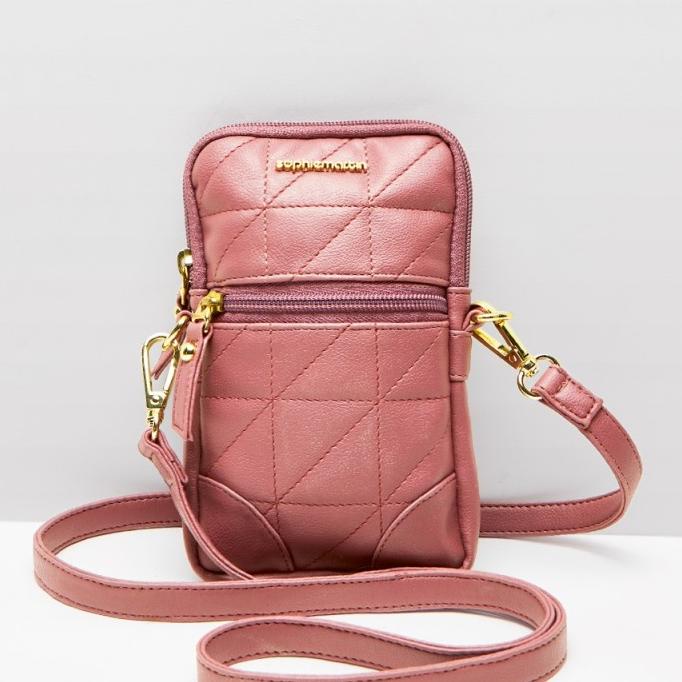 TAS SELEMPANG HP DOMPET HAPE SOPHIE MARTIN GEMAYA PHONE PINK PROMO
