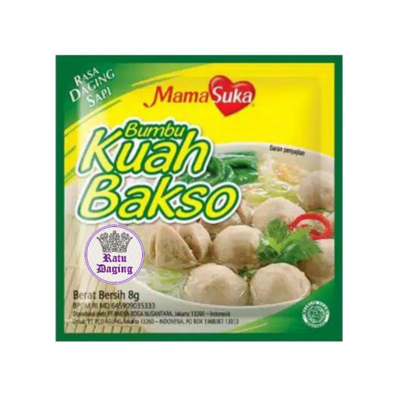 

Bumbu Kuah Bakso Mama Suka 8gr