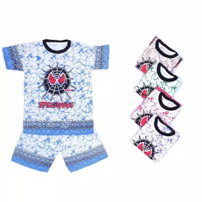 Setelan Anak Laki-laki Batik Anak Usia 1,2,3,4,5,6,7,8 Tahun Kemeja Batik Anak