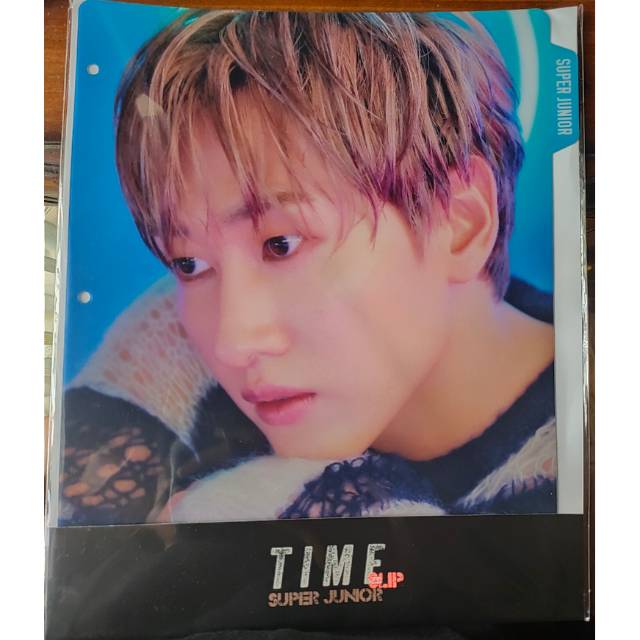Official Binder Index Eunhyuk Super Junior Time Slip
