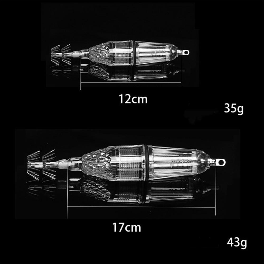 Agustinina Lampu Pancing Portable Tahan Lama Cahaya Bawah Air Gurita Cumi Umpan LED Umpan Cahaya Menarik