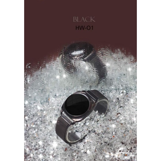 Jam Tangan LED Cantik Magnetic Buckle Watch by Hody HW01