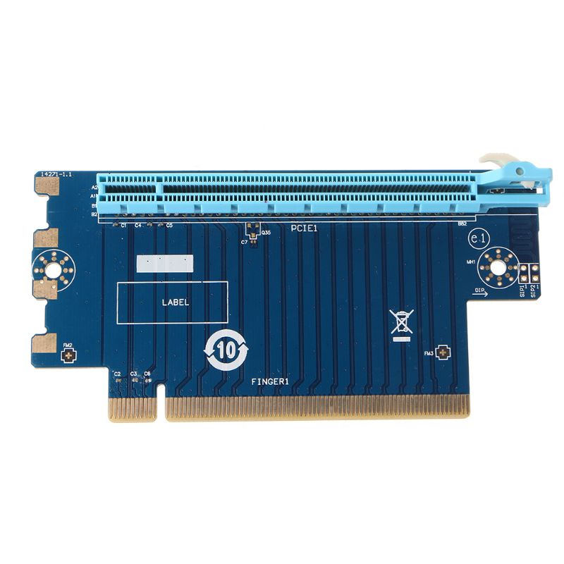 Kaos Btsg90° Pcie 16X PCI-E Graphics Card PCI Untuk Express Riser Adapter PCI-E Steering Ca