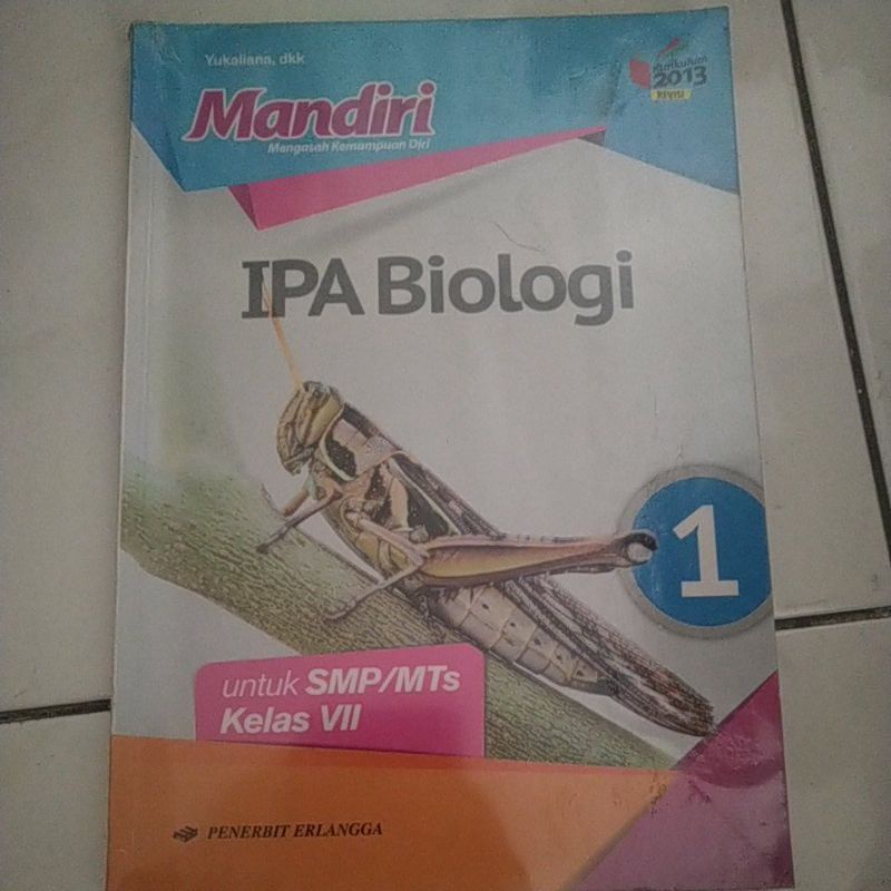 

Buku IPA Biologi.Mandiri 1,Kelas VII