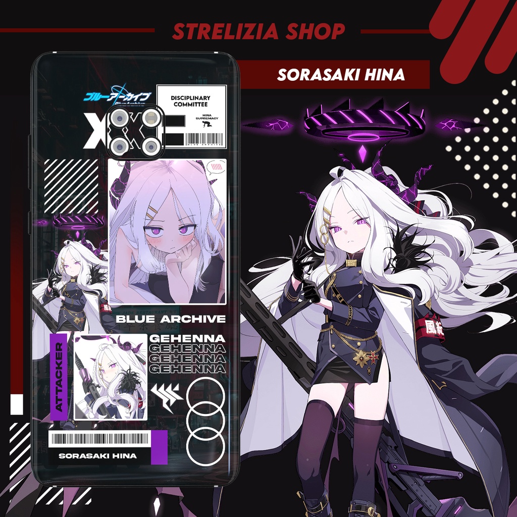 Phone Case Blue Archive Sorasaki Hina