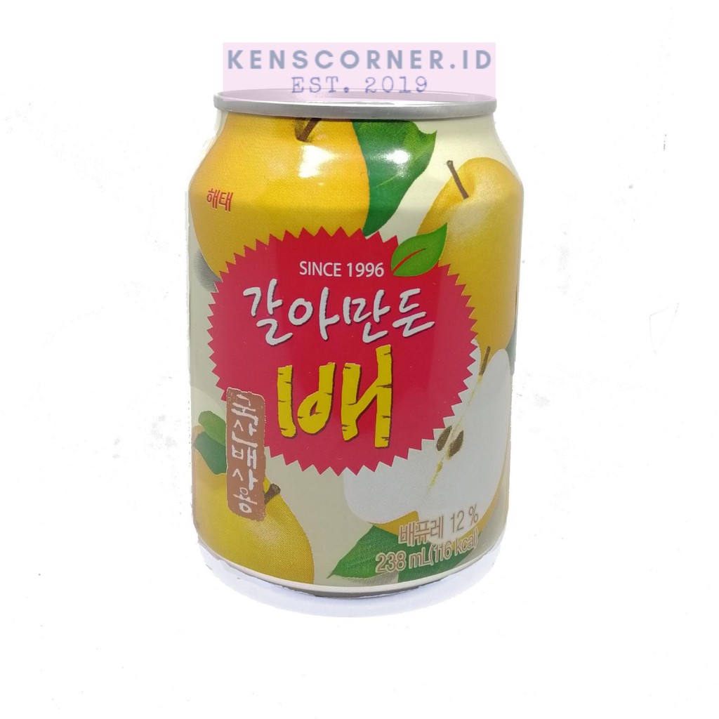 Haitai Crushed Pear Juice | Minuman Import korea | Pear Juice | Minuman Korea