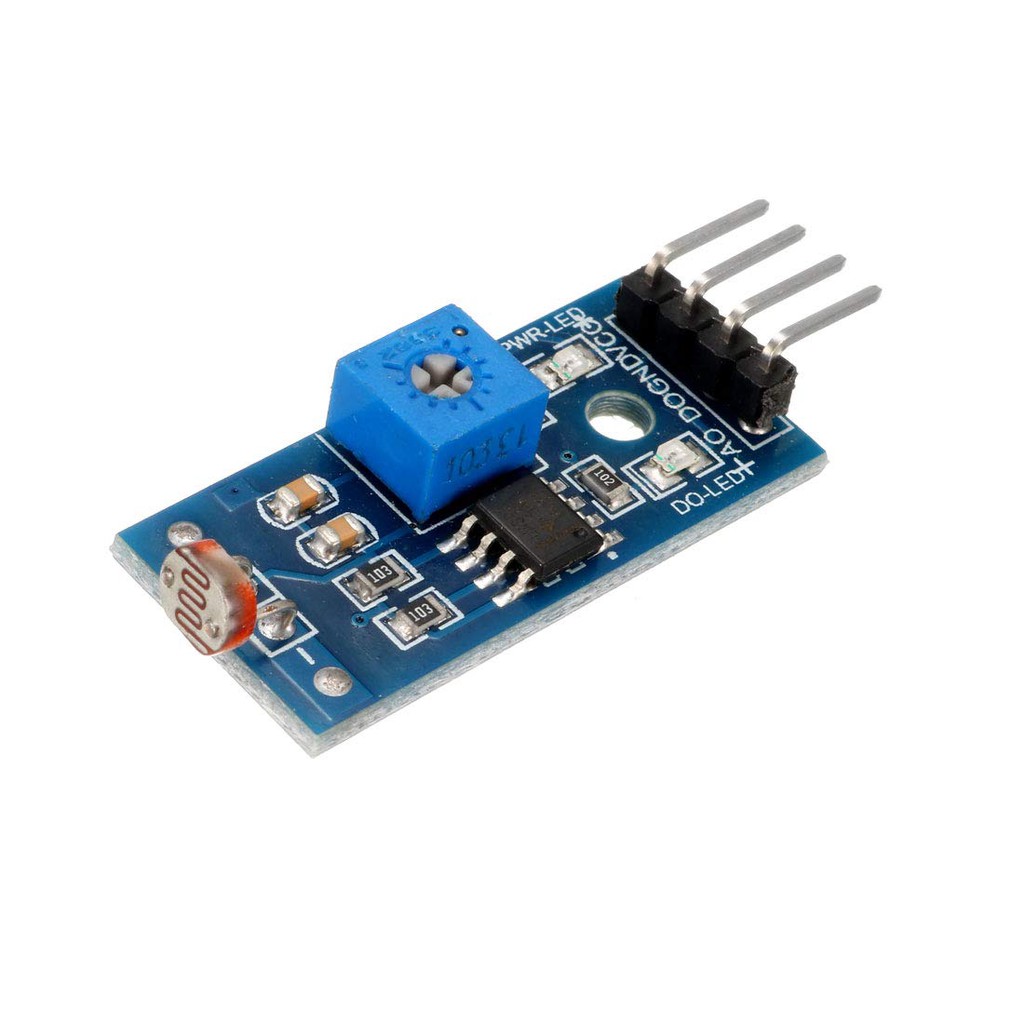 Modul sensor cahaya photoresistor LDR Light intensity Arduino uno