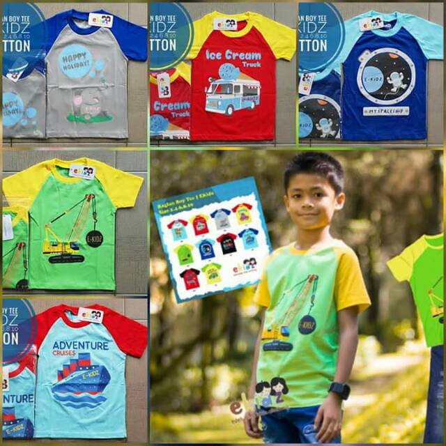 Kaos raglan Ekidz