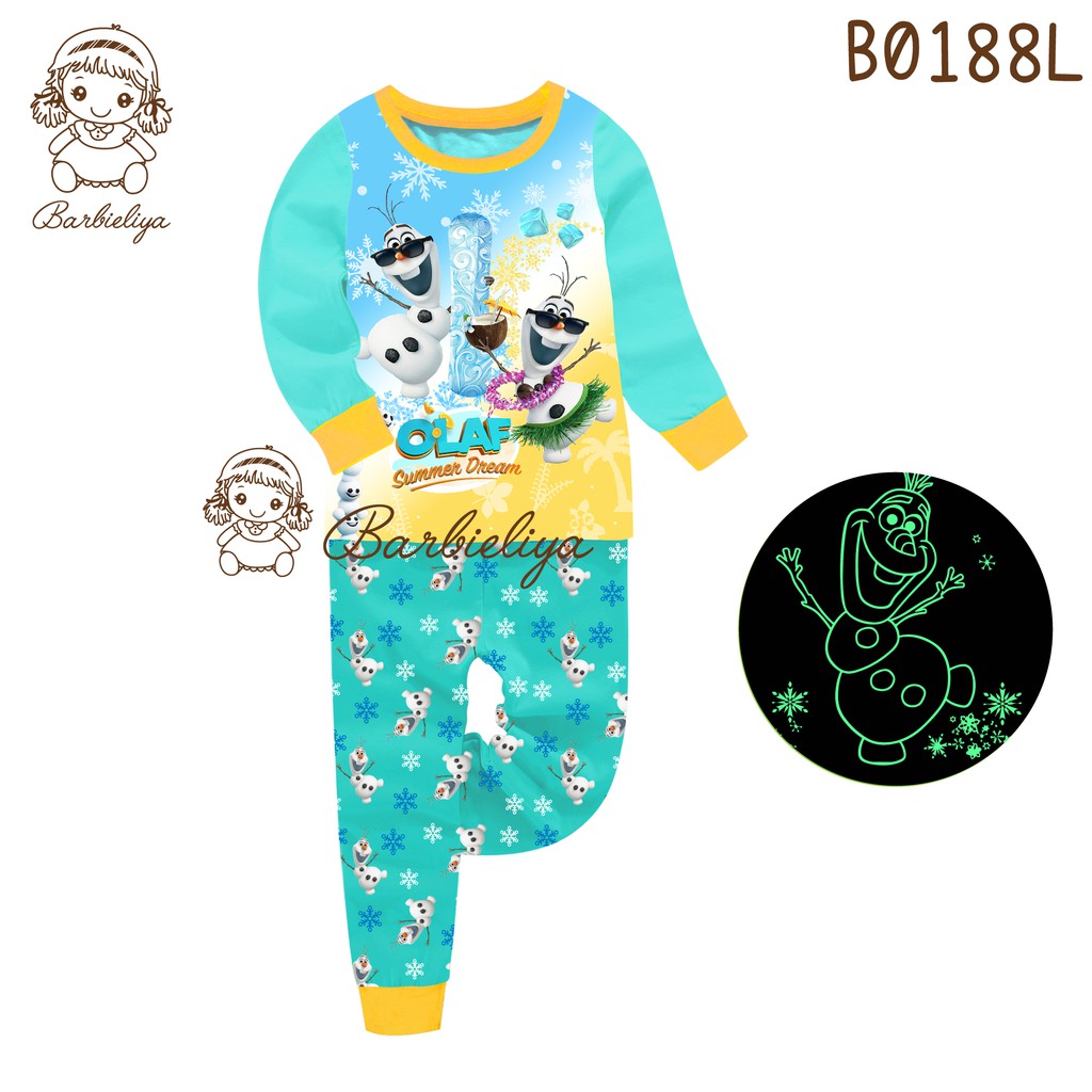 2thn-7thn SETELAN/BAJU TIDUR/PIYAMA BARBIELIYA ANAK LAKI-LAKI SKU0020