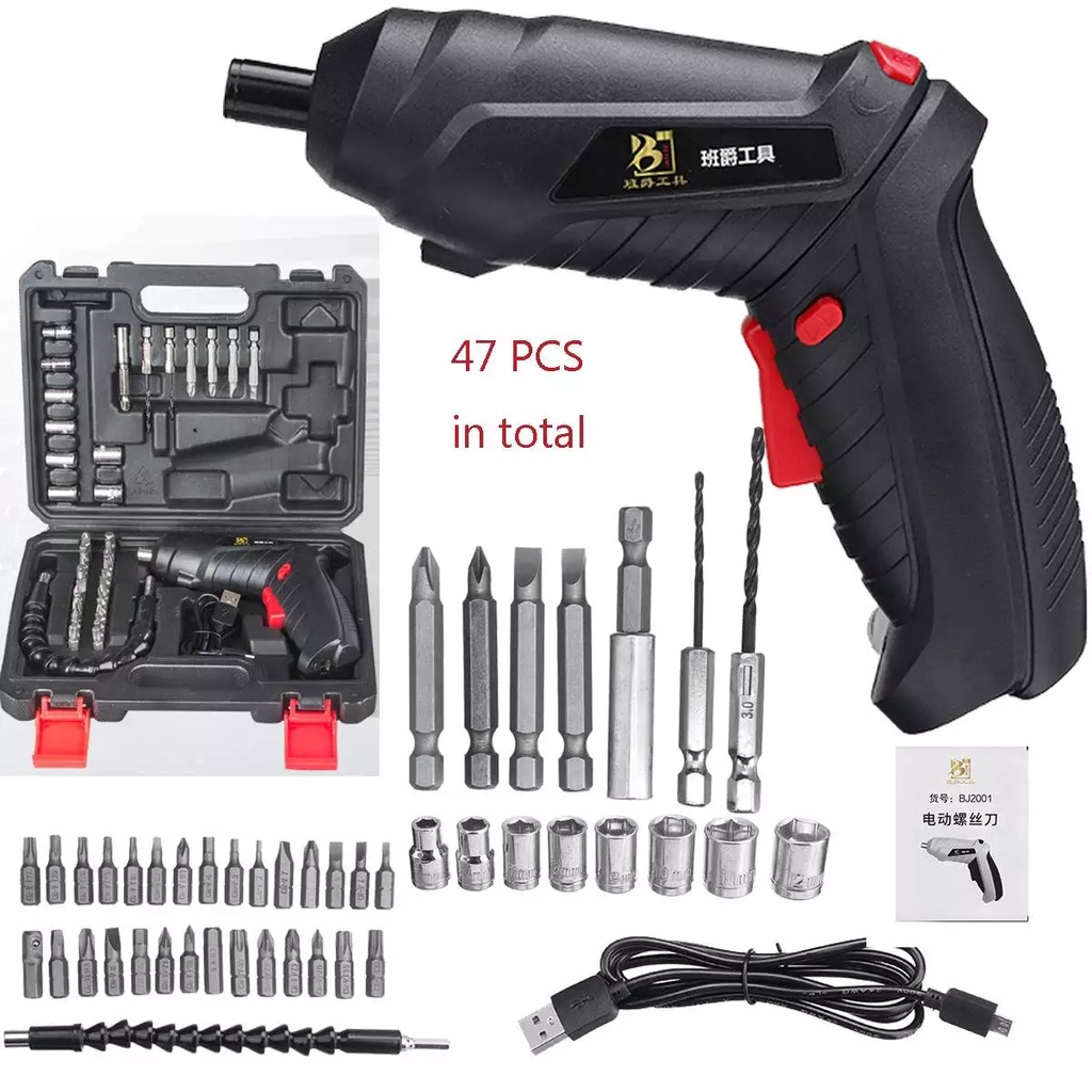 Jual On Cd Mini Obeng Elektrik Obeng Baterai X Power Cordless Screwdriver Cas Bor Tangan Alat