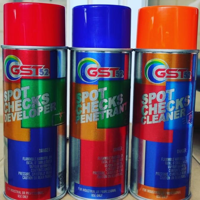 

Office & Stationery | Alat Tulis | Spotcheck Gst52 (Penetrant, Developer Dan Cleaner) | Best Seller