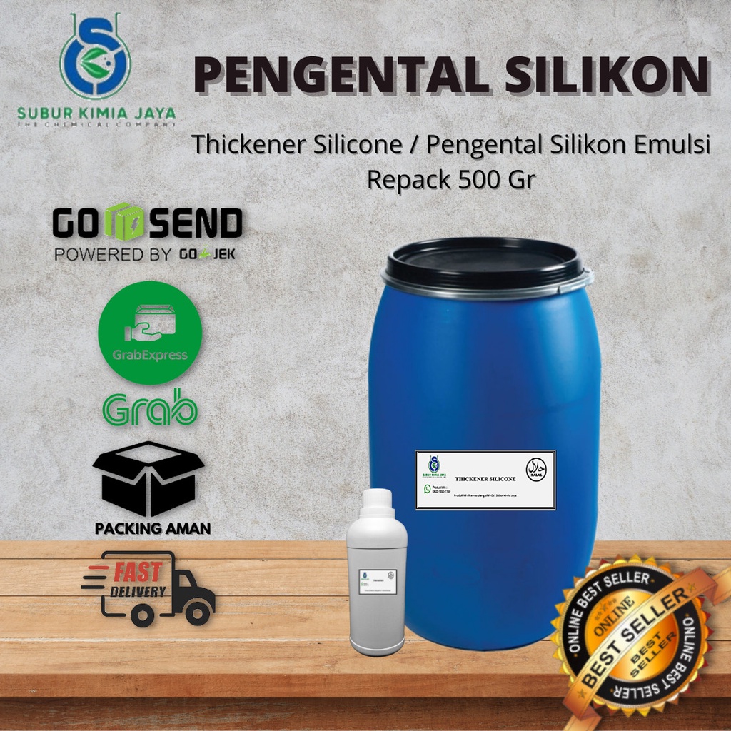 

Thickener / Thickening / Pengental Silicone/ Pengental semir Ban 500GR Premium