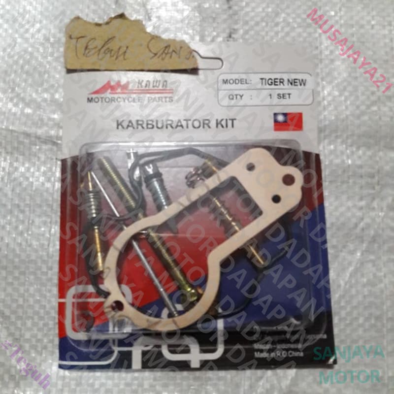 (100% Berkualitas ) REPAIR KIT / REPAIRKIT KARBURATOR HONDA TIGER NEW ORIGINAL KAWA Bagus