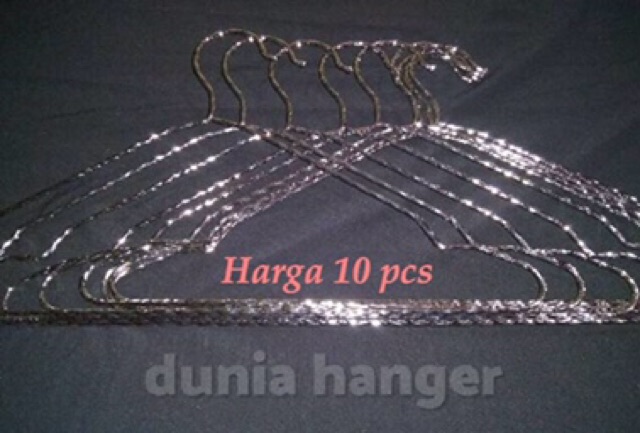 Hanger BESI ULIR harga 10 pcs