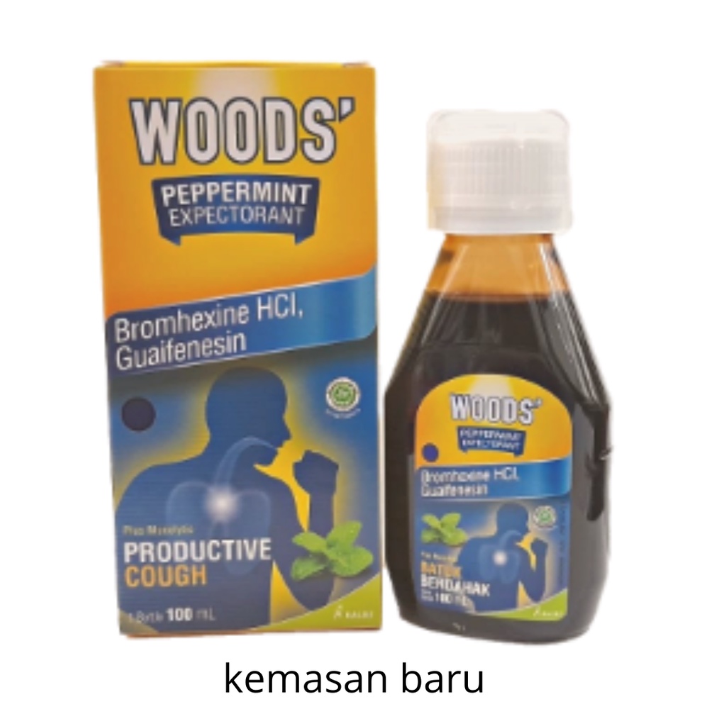 WOODS' EXPECTORANT SIRUP 100 ML